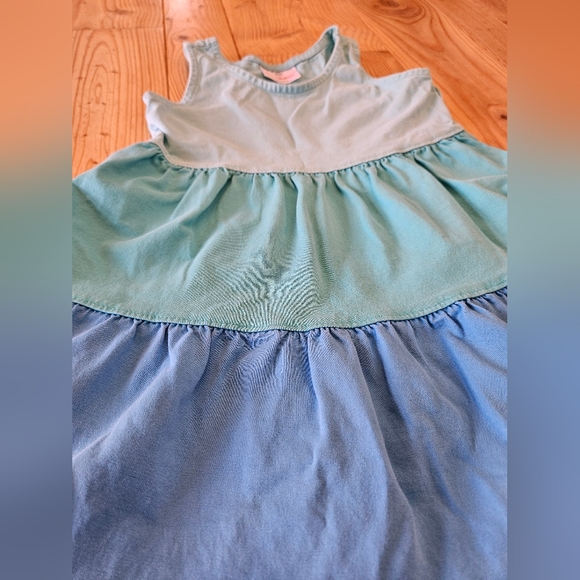 HANNA ANDERSSON TODDLER Color block Dress, size 5T - Picture 3 of 4
